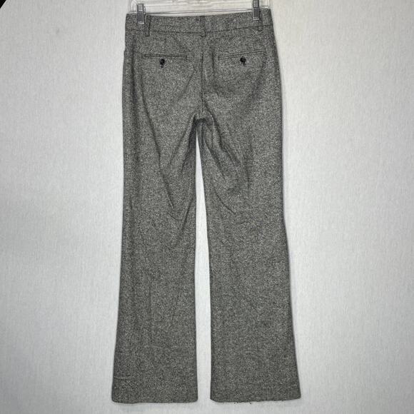 Express Editor Dress Pants Size 0 Office Career Old Money Wool Silk Academia - Picture 5 of 13